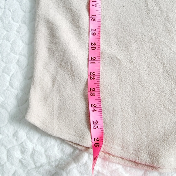 Entro sequin sweater sweatshirt fleece small colorful rainbow pocket top - Picture 6 of 9